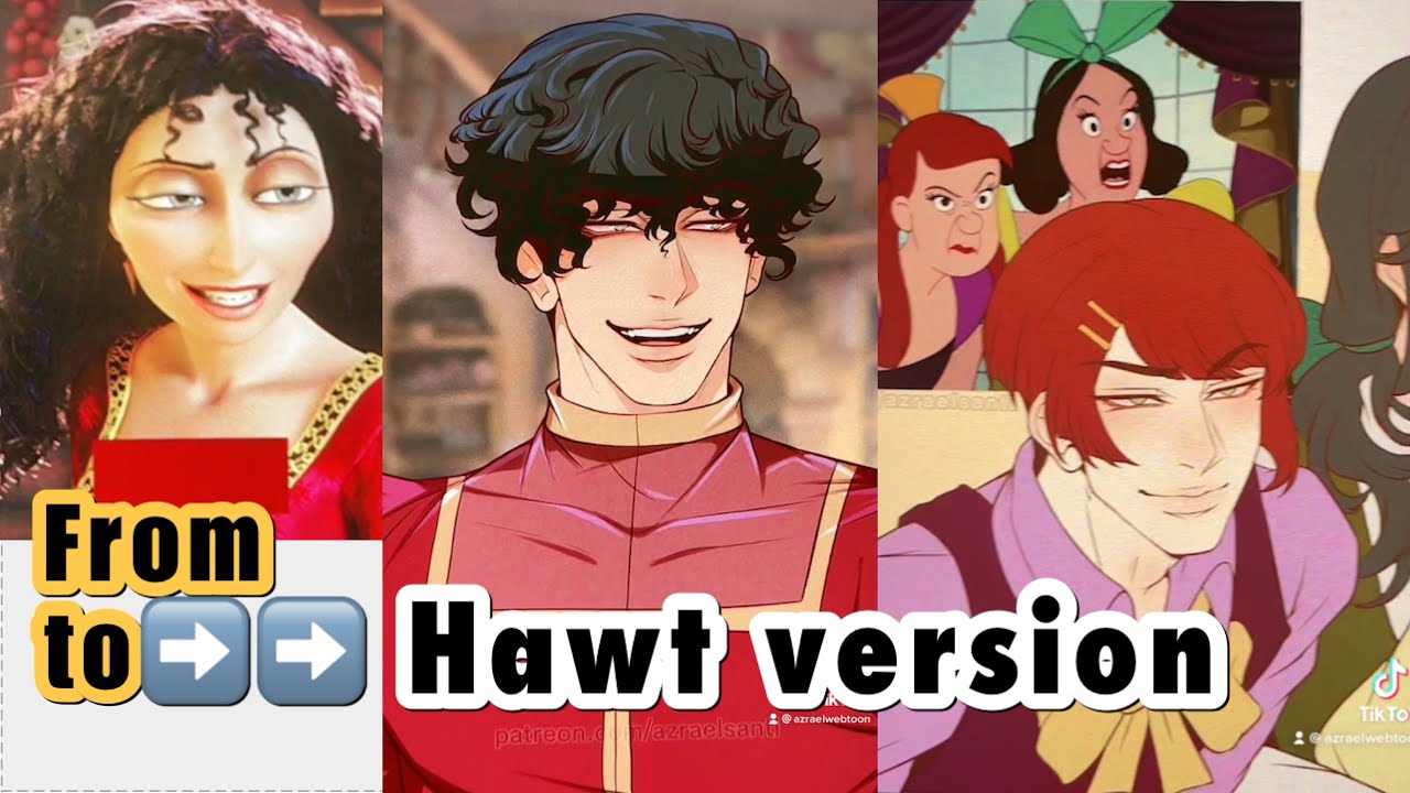 Tiktok Anime Guys (Disney genderbend)