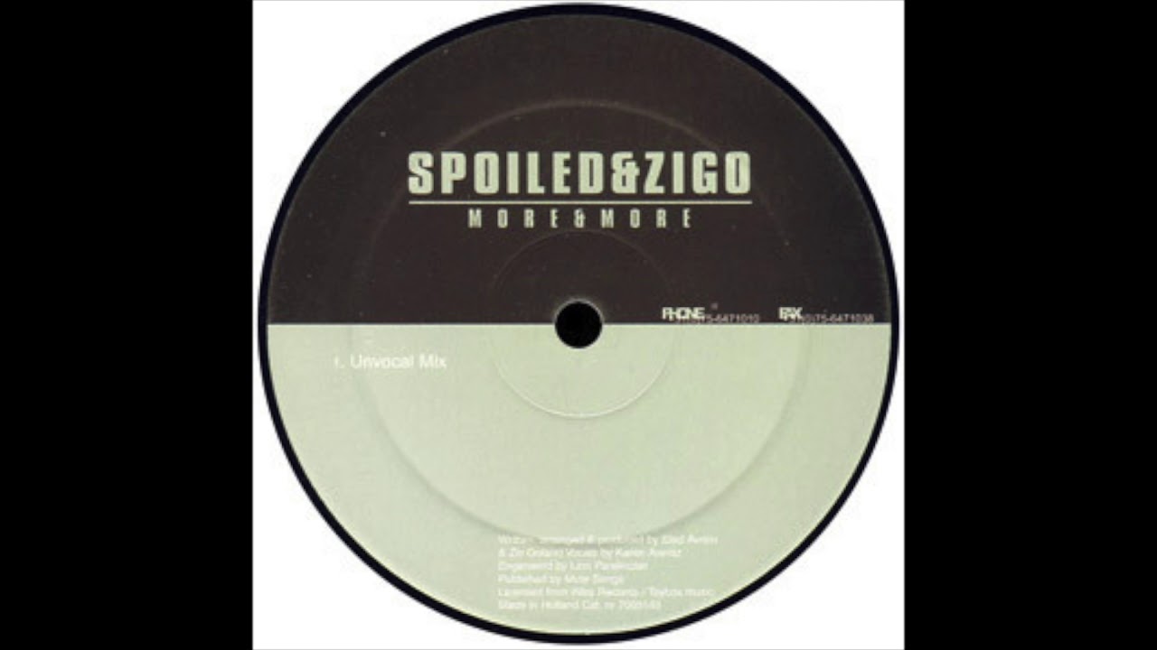 Spoiled & Zigo - More & More (Unvocal Mix) (1999)