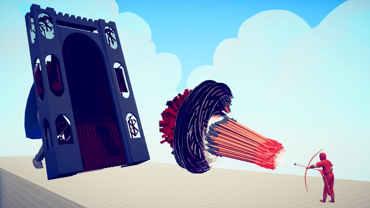 BASTION vs OP RANGED UNITS | TABS - Totally Accurate Battle Simulator