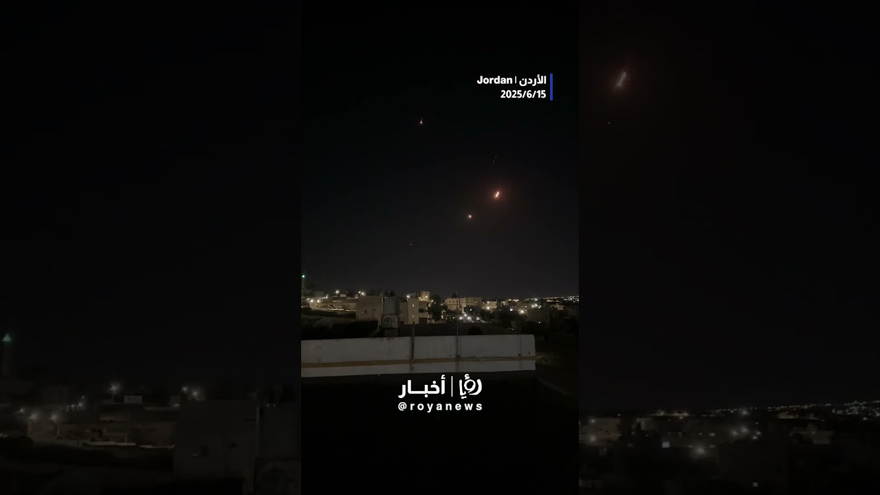 🚨 Iranian missiles, drones over Jordan in second wave of attack on &ldquo;Israel&rdquo;
