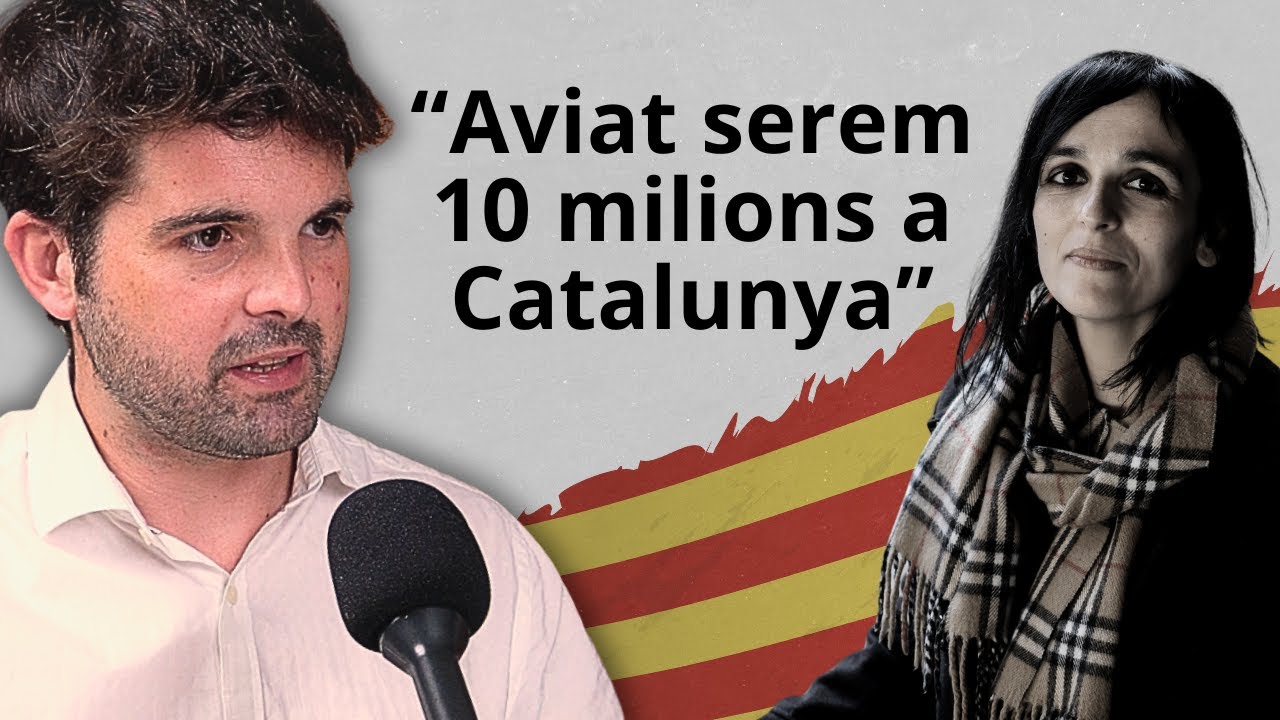 Jordi Aragonès, el ideólogo de Aliança Catalana, con Marc Luque