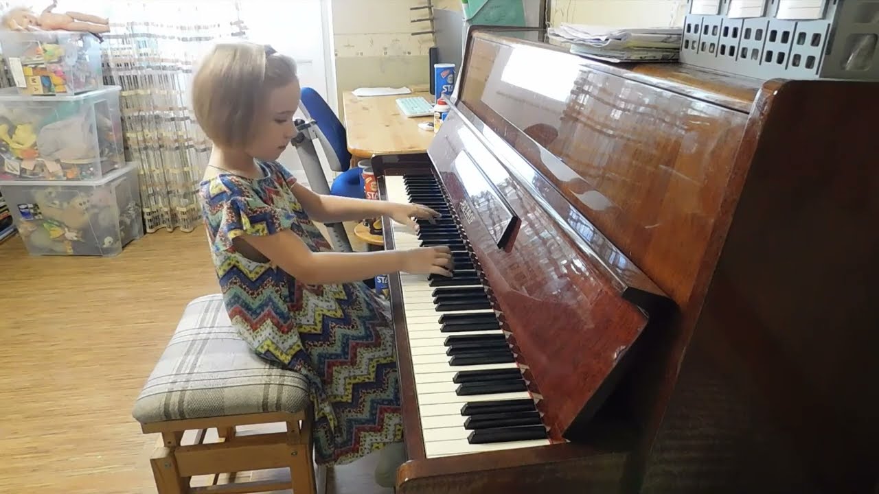 Ярослава Лемешкина, 6 лет. В.Гиллок 