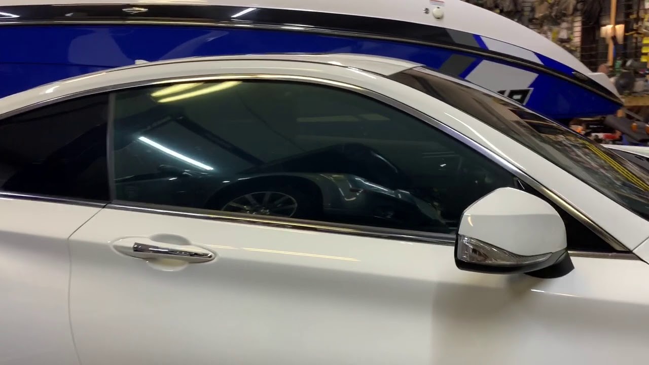 Infiniti customized smart tint