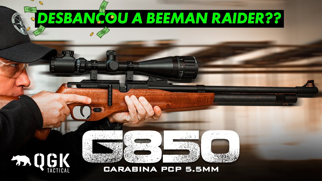 PCP QGK G850 e G850M As Mais Baratas do Brasil! Desbancaram a Beeman Raider?