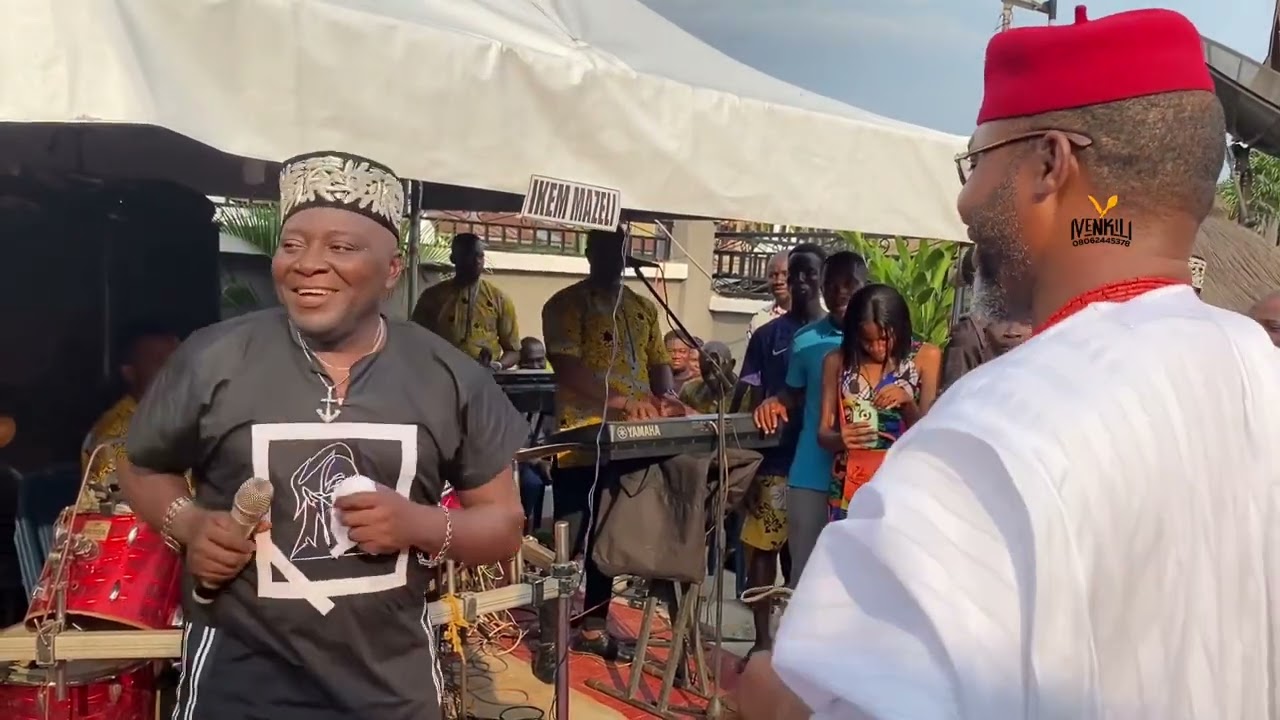 UGOSINOBICHUKWU IKEM MAZELI & CHIEF OSITA CHIDOKA (IKE OBOSI) AT A RECENT EVENT