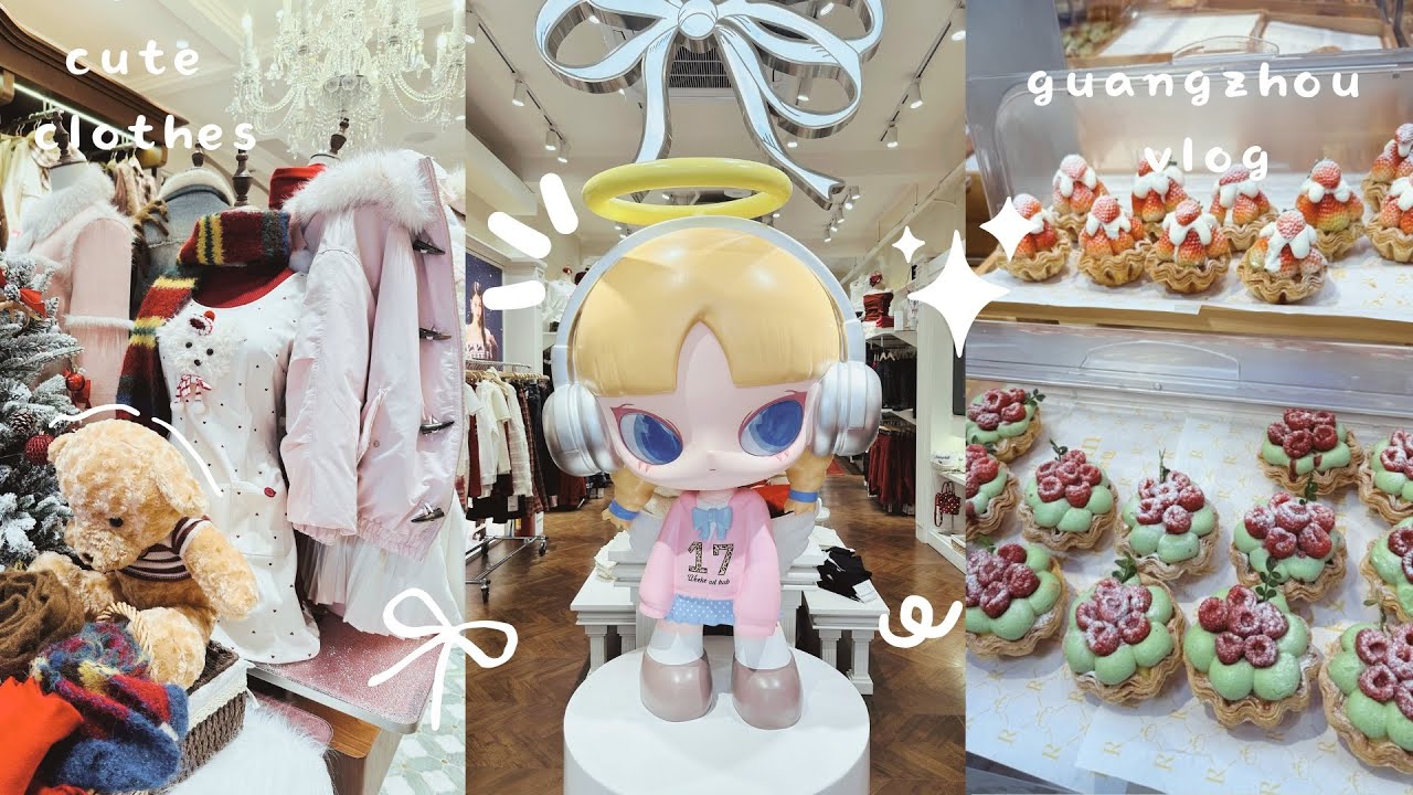 new years in guangzhou 🎀: biggest miniso, c-drama coded clothes, canton tower, & lots of shopping 