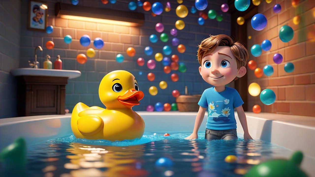 Bath Time Splish Splash Party | Fun Water Song for Kids | Happy Nursery Rhyme