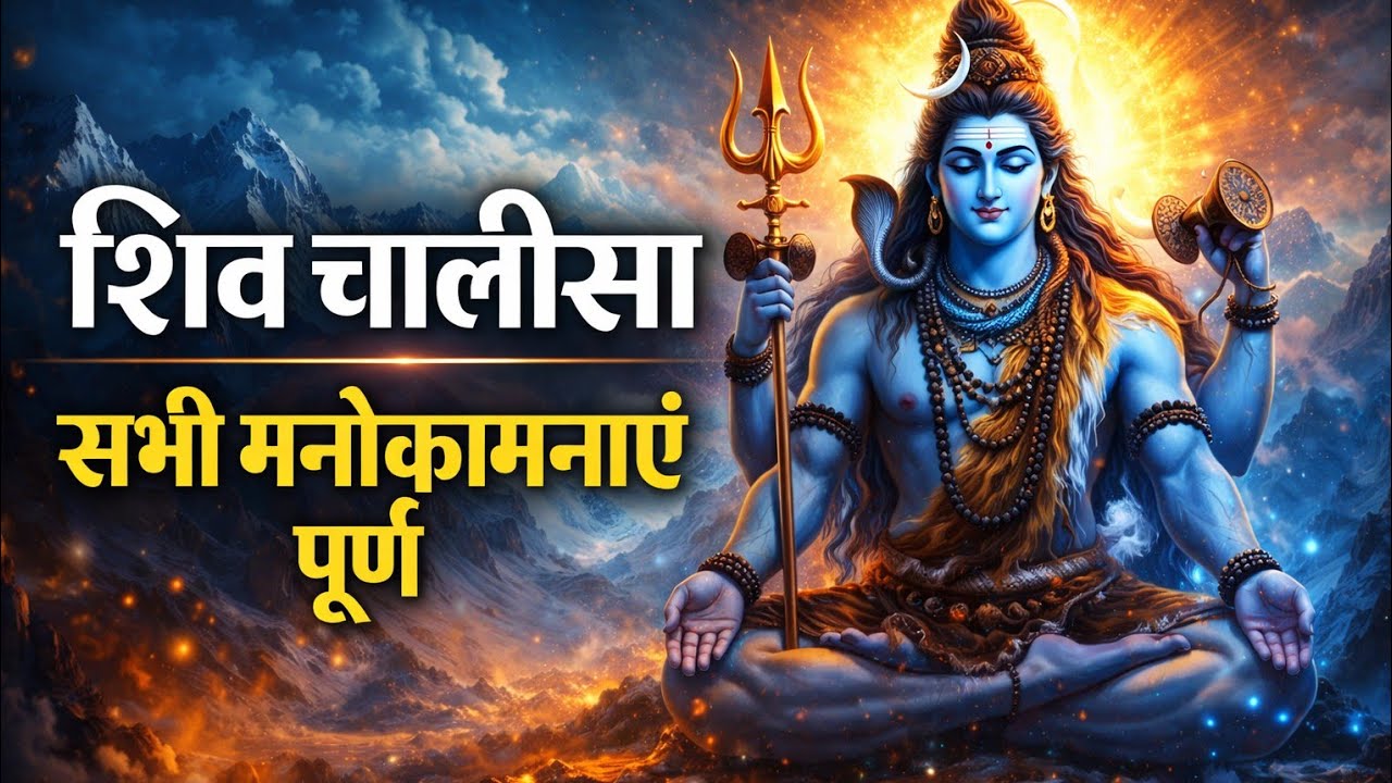 Shiv Chalisa | Powerful Shiv Bhajan | ॐ नमः शिवाय | Mahadev Bhakti