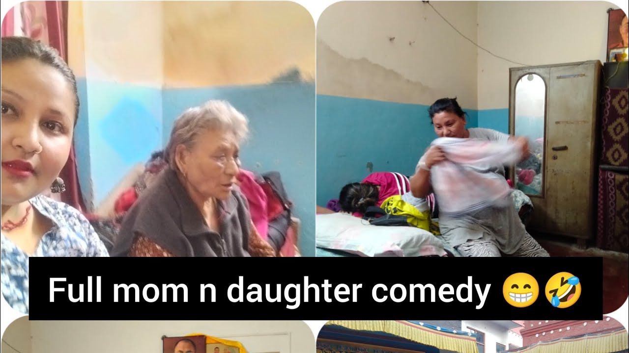 Full of fun mom n daughter comedy 😂😄#dailyvlogs #tibetanyoutuber #subcribemychannel