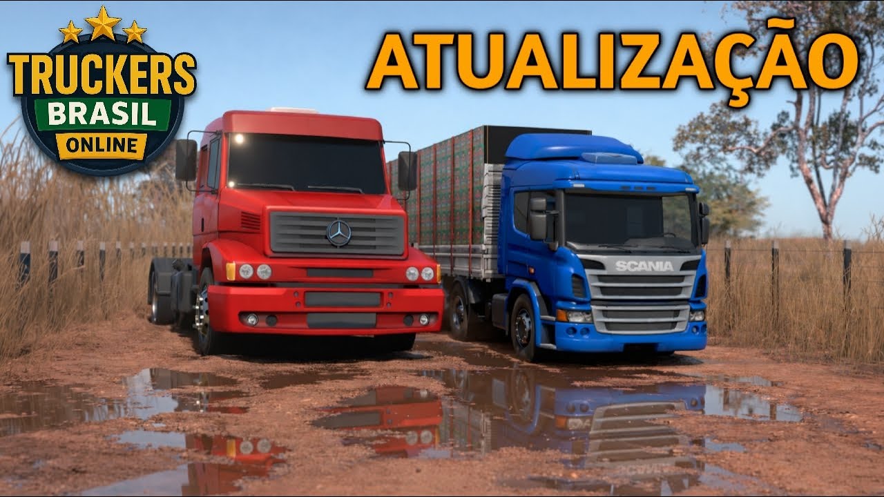 CONFERINDO ATUALIZAÇÃO do Truckers Brasil Online - EXPANSÃO DO MAPA + CAMINHÃO NOVO