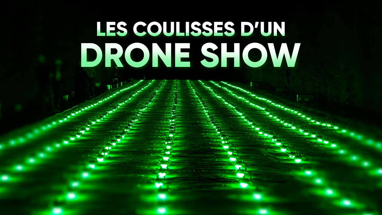 SPECTACLES DE DRONES : la FIN des feux d'artifices ?