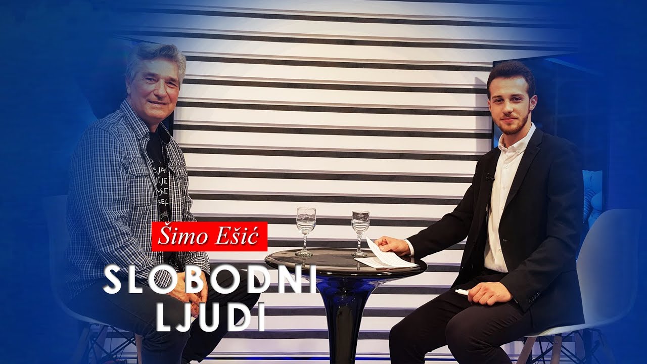Slobodni ljudi - Šimo Ešić: ''Pišem za djecu jer su bolji ljudi''  - 14.04.2019.