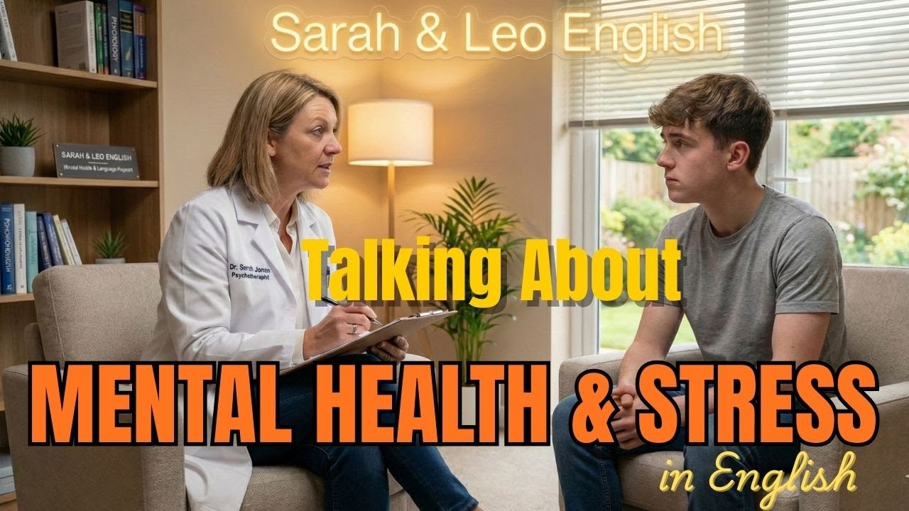 How to Talk About Your Feelings & Stress | Real Life English for Beginners