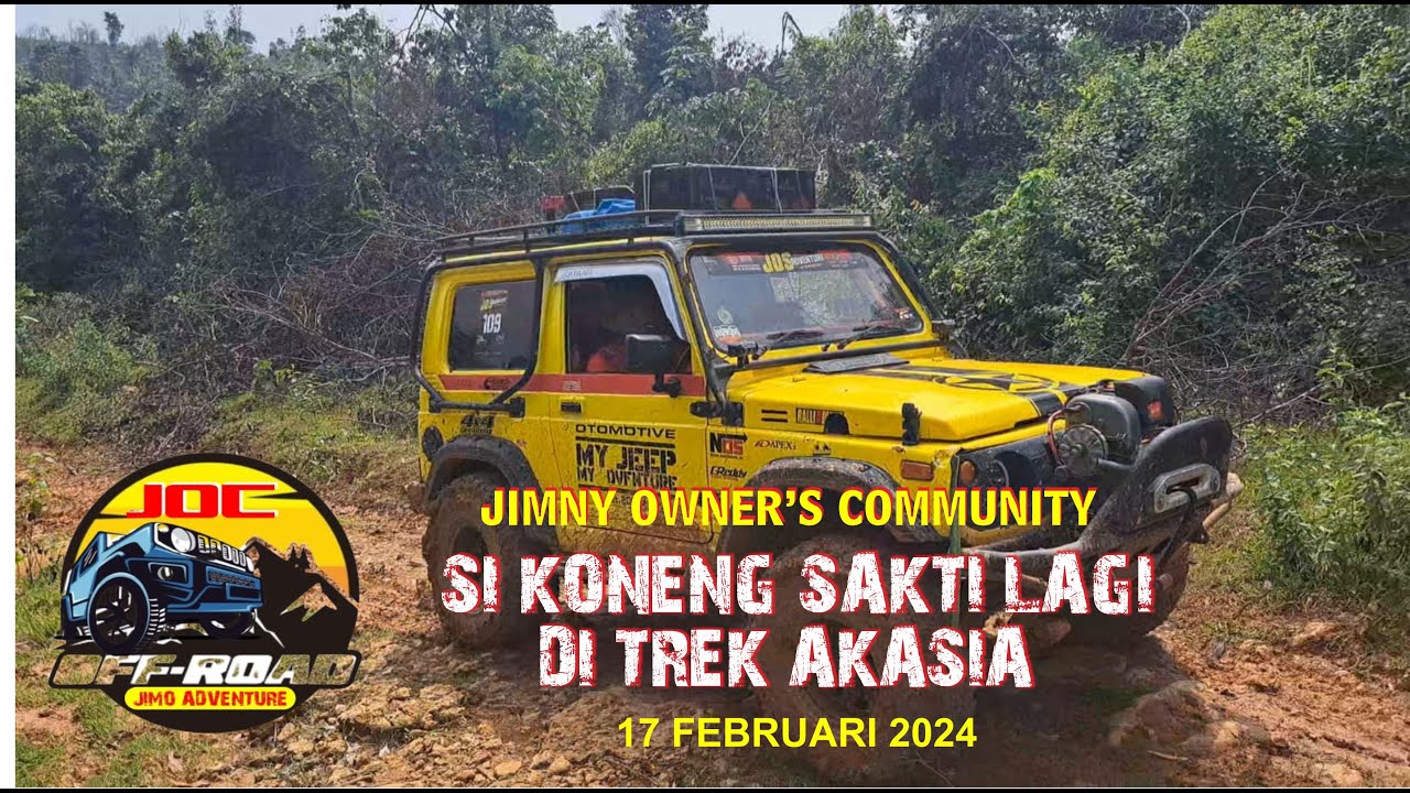 OFF-ROAD JIMNY KATANA TREK AKASIA BERSAMA JIMNY OWNER'S COMMUNITY