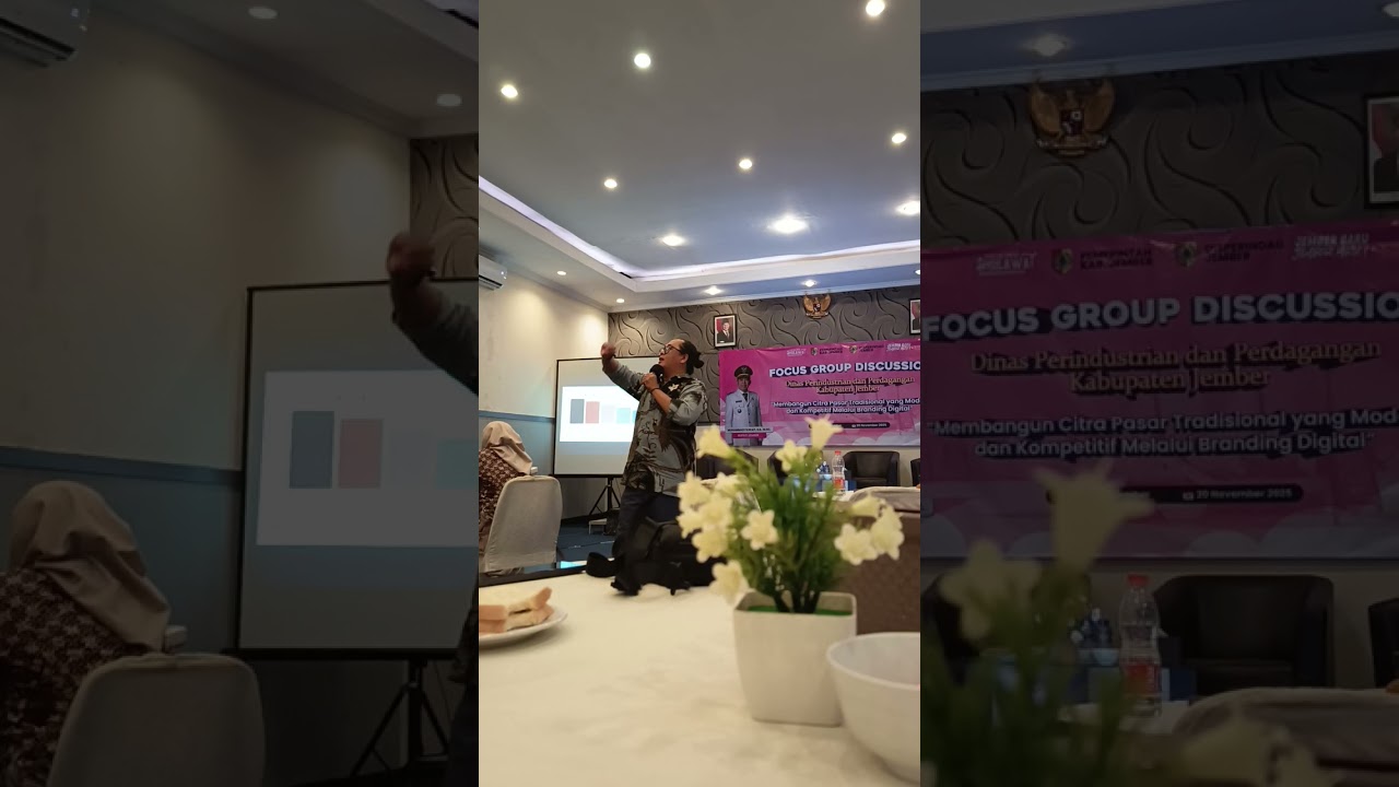 Belajar bikin konten bareng Braderkay untuk pasar di Jember agar lebih maju di era Digitalisasi