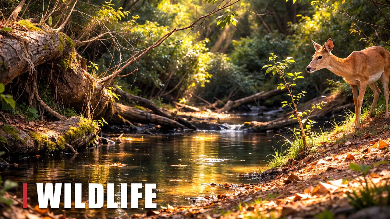 The Secret Life of Forest Wildlife – Trail Camera Footage
