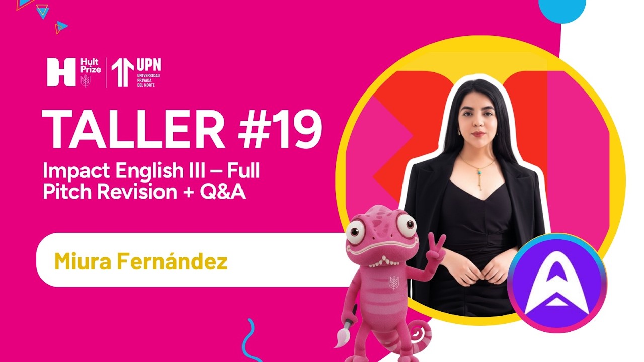 Taller 19: Impact English III – Full Pitch Revision + Q&A 🚀✨
