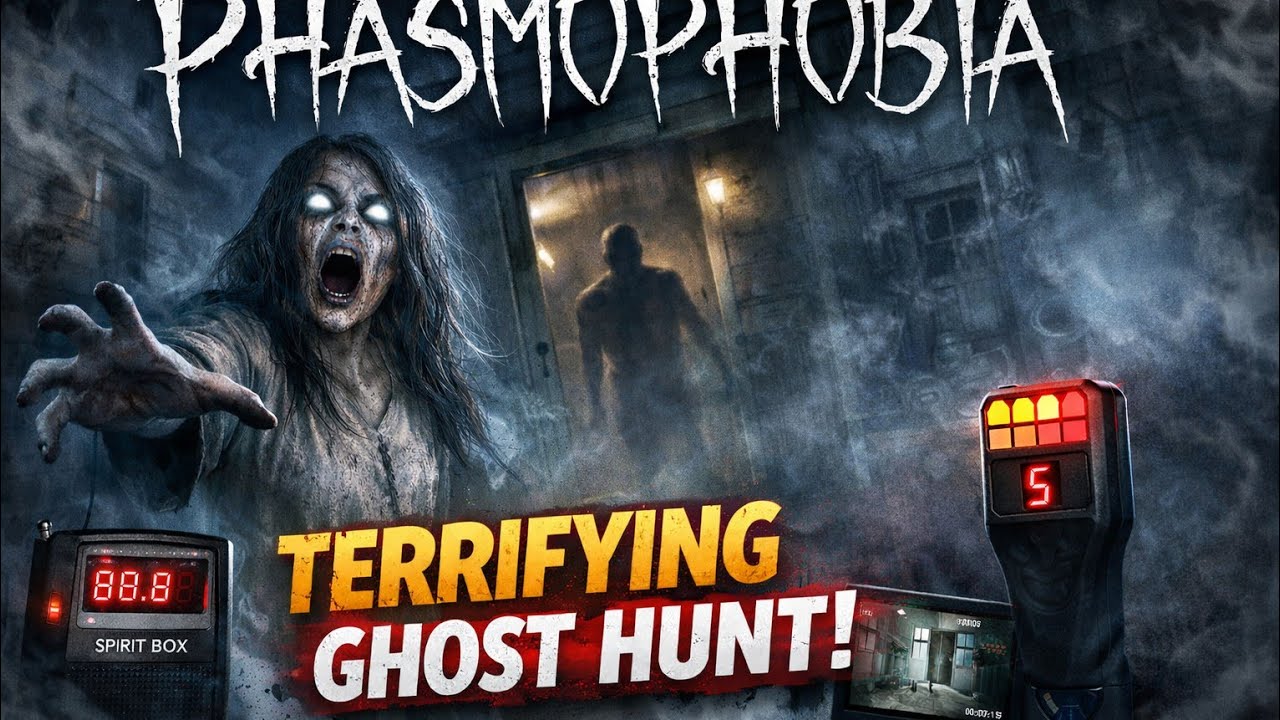 Phasmophobia Terrifying Ghost Hunt! #phasmophobia #gameplay 