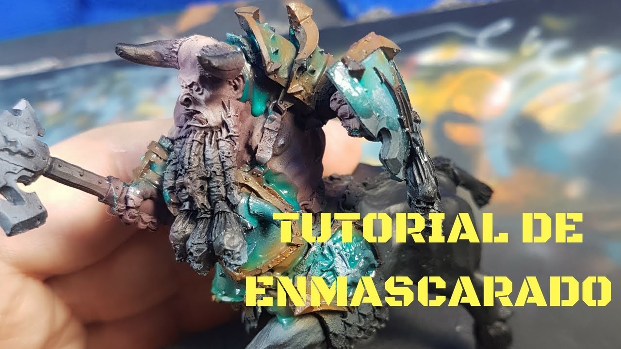 TUTORIAL👍😀 COMO ENMASCARAR miniaturas/How to mask?