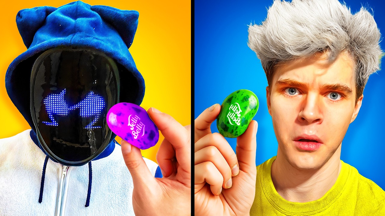 JELLY BEAN CHALLENGE con ChuyMine y Los Del Pueblo!