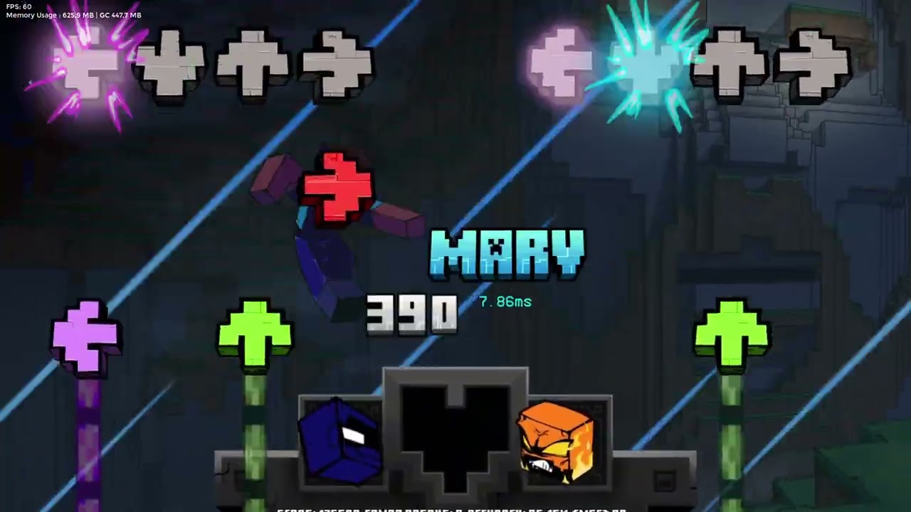 FNF Blocky Myths: The Reflection Update- Snapshot
