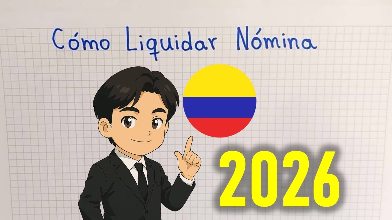 LIQUIDACION de NOMINA 🇨🇴 salario mínimo 2026