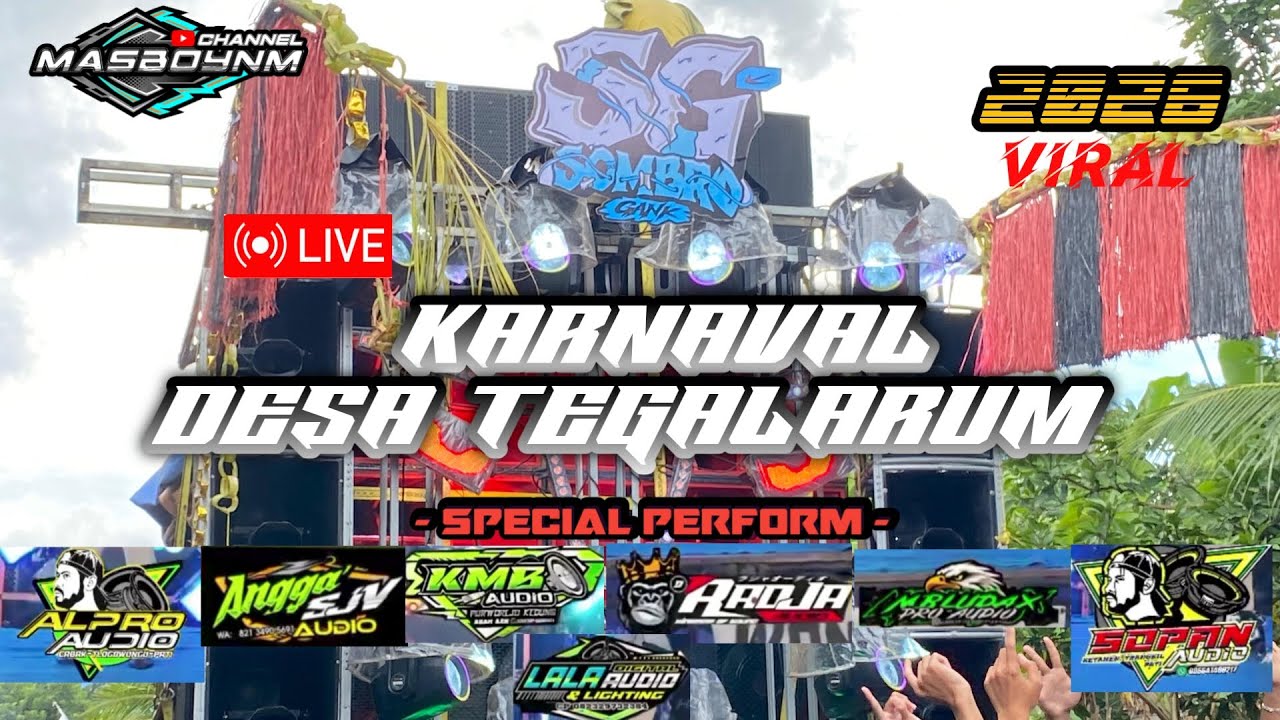 KARNAVAL DESA TEGALARUM MARGOYOSO PATI. KONTEN AWAL TAHUN 2026 