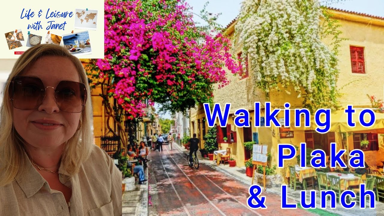 Exploring Plaka in Athens with Lunch!