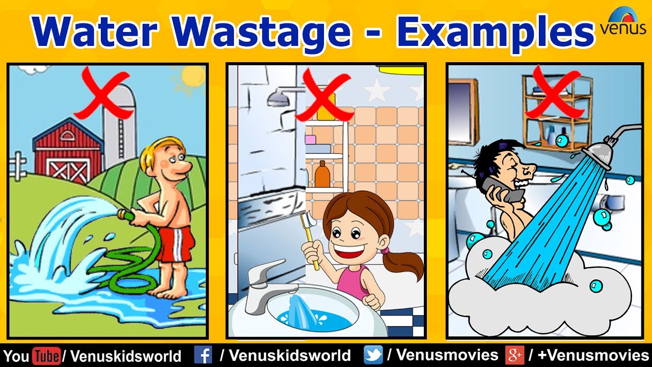 Water Wastage - Examples | Interesting Facts About Water