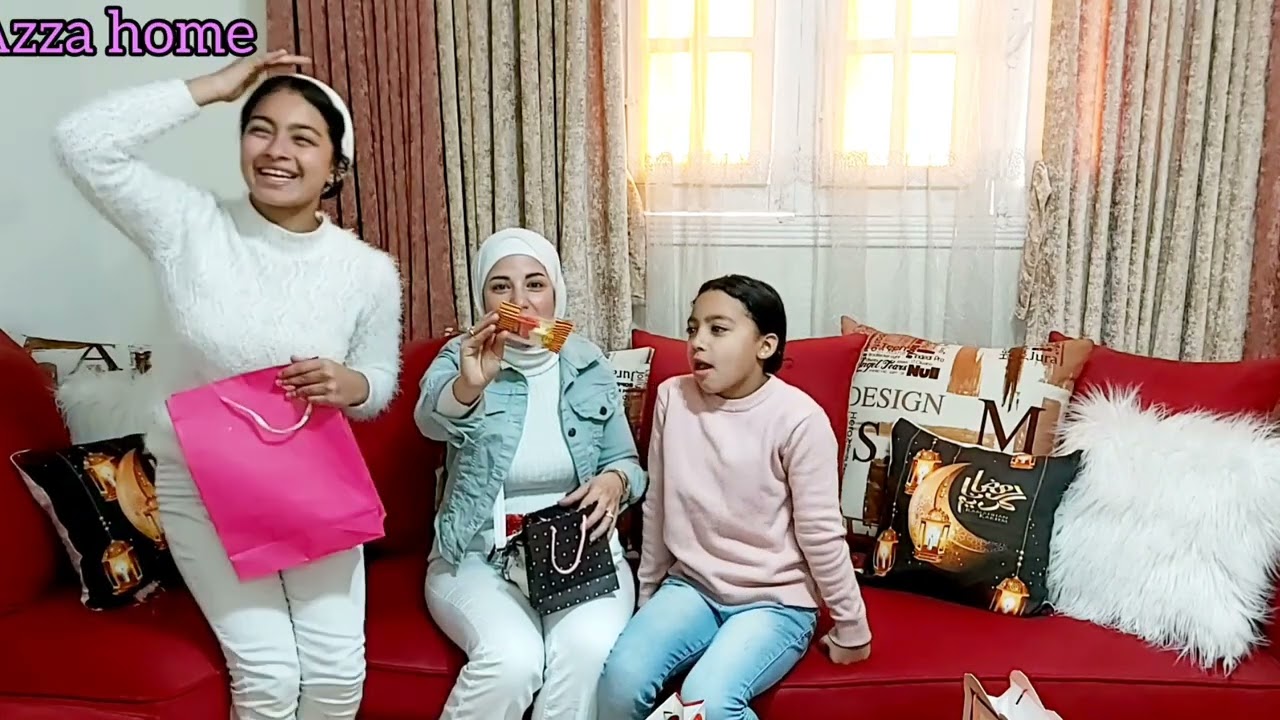 عملولى مفاجأة🎉وصرخت من فرحتي بهدية عيد الام🎁🎀
