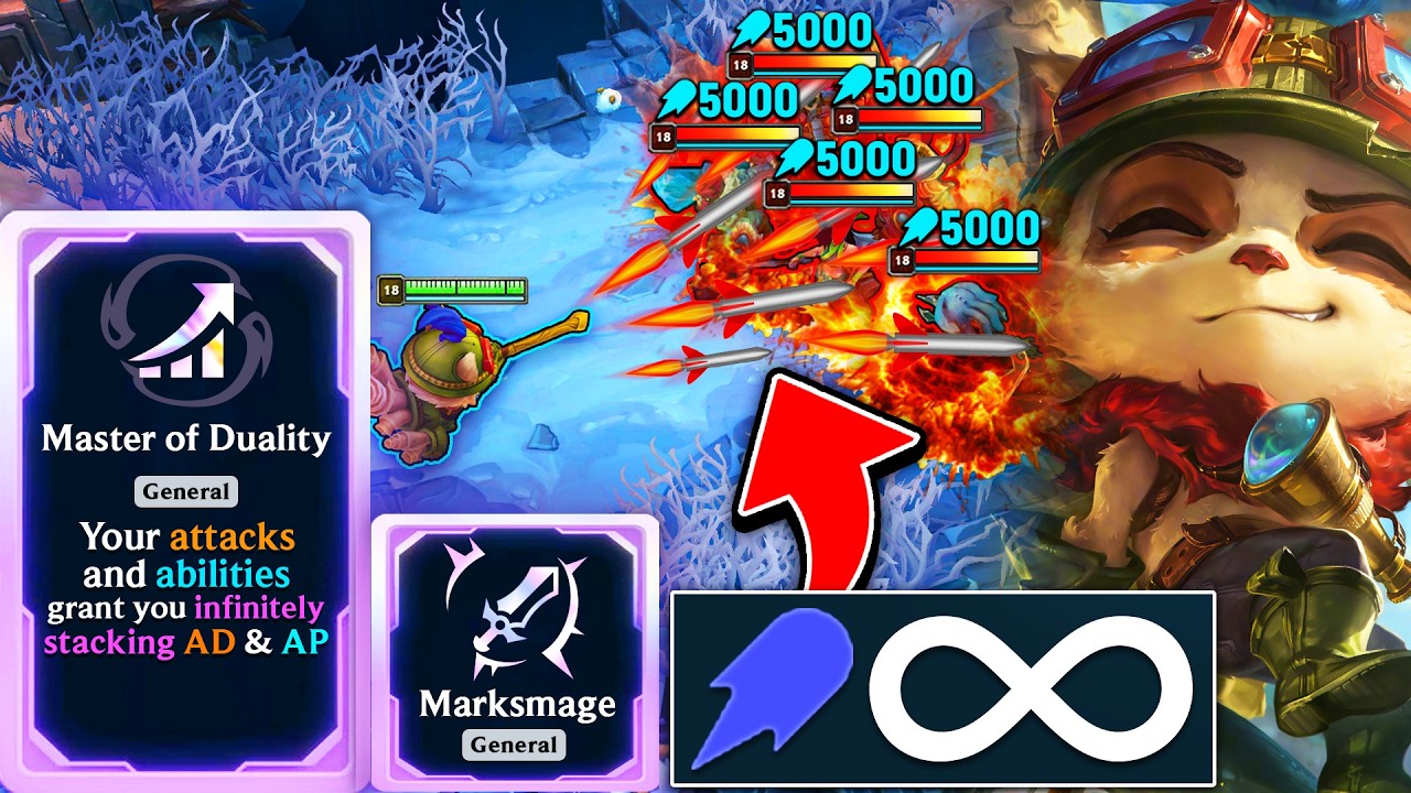 1 in a Million Odds God Roll Teemo: Nuclear Dart Launcher (INFINITE AP)