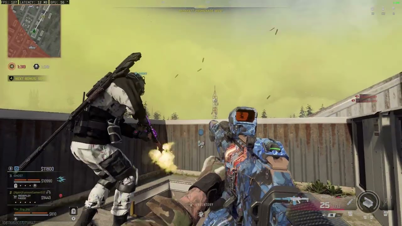 COD Warzone Player Triple Owned