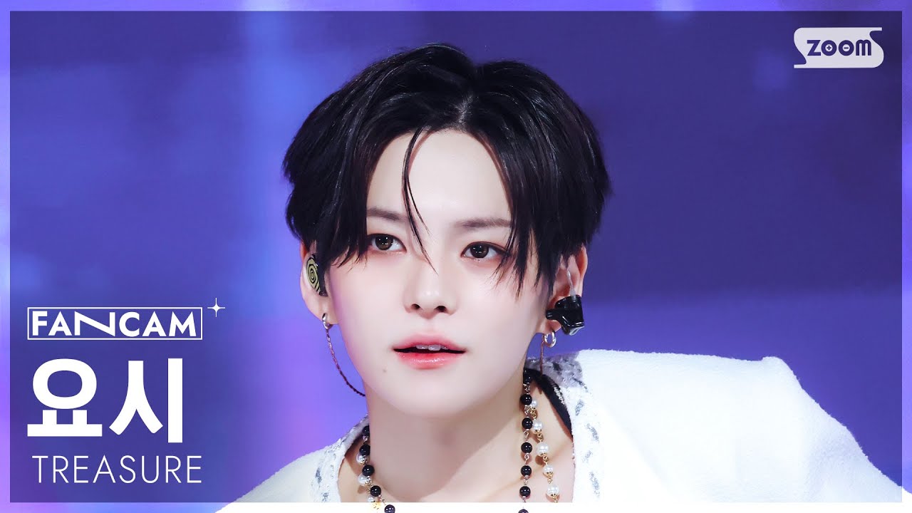 [안방1열 직캠4K] 트레저 요시 'PARADISE' (TREASURE YOSHI FanCam) @SBS Inkigayo 250921