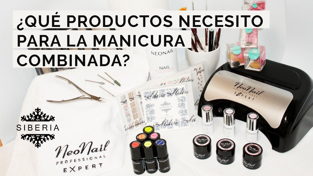 Lista de herramientas y productos para manicura combinada | principiantes 💅