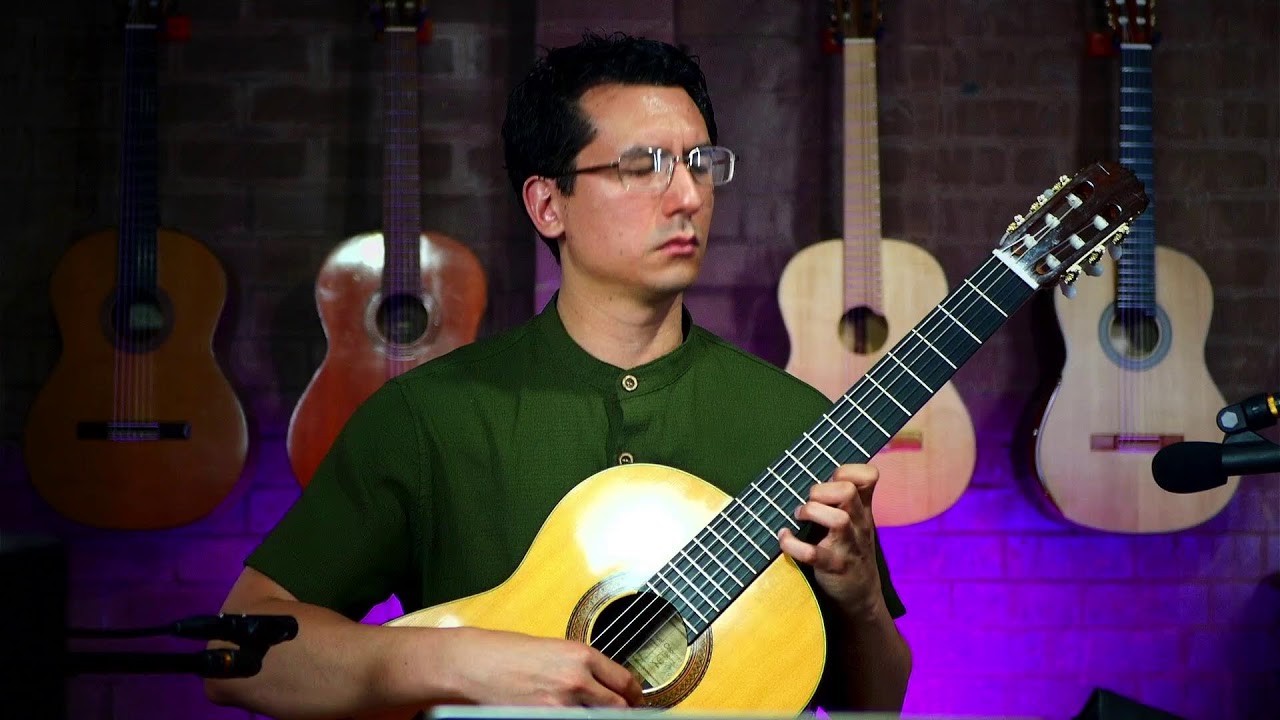 Pieces by Tarrega on a 1982 Caceres guitar