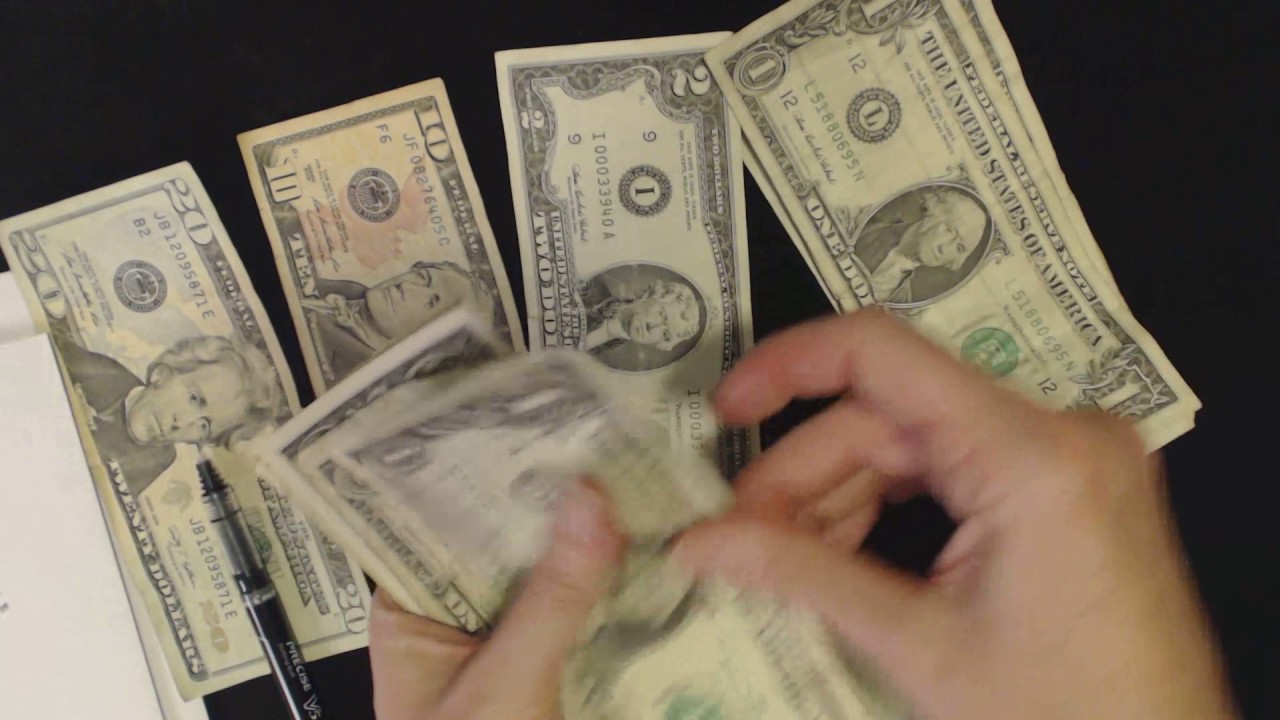 ASMR Soft Spoken ~ Bank Teller / Counting Money (No Talking @ End)