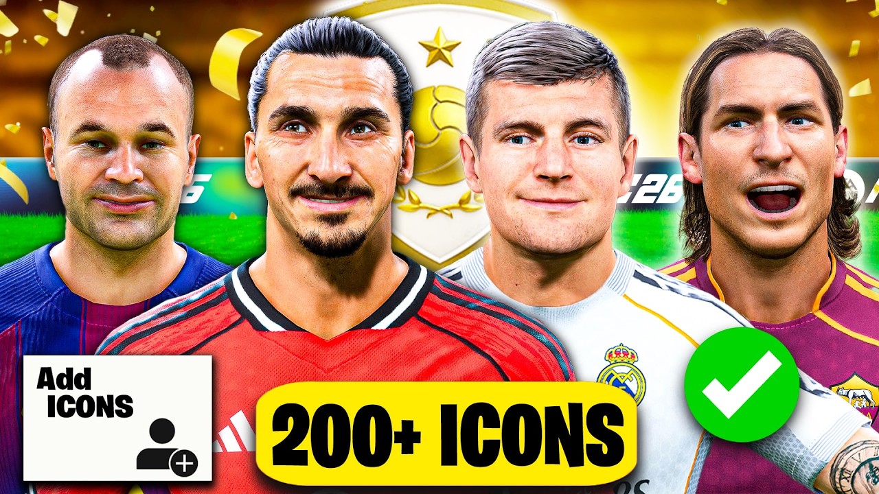 I Added EVERY ICON Back into World Football in FC 26!