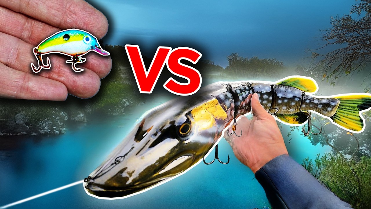 Does Lure Size Matter when Targeting BIG PIKE?!