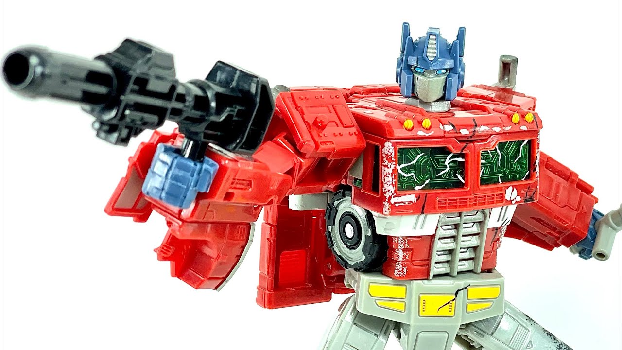 Transformers Premium Finish SIEGE Optimus Prime Chefatron Review