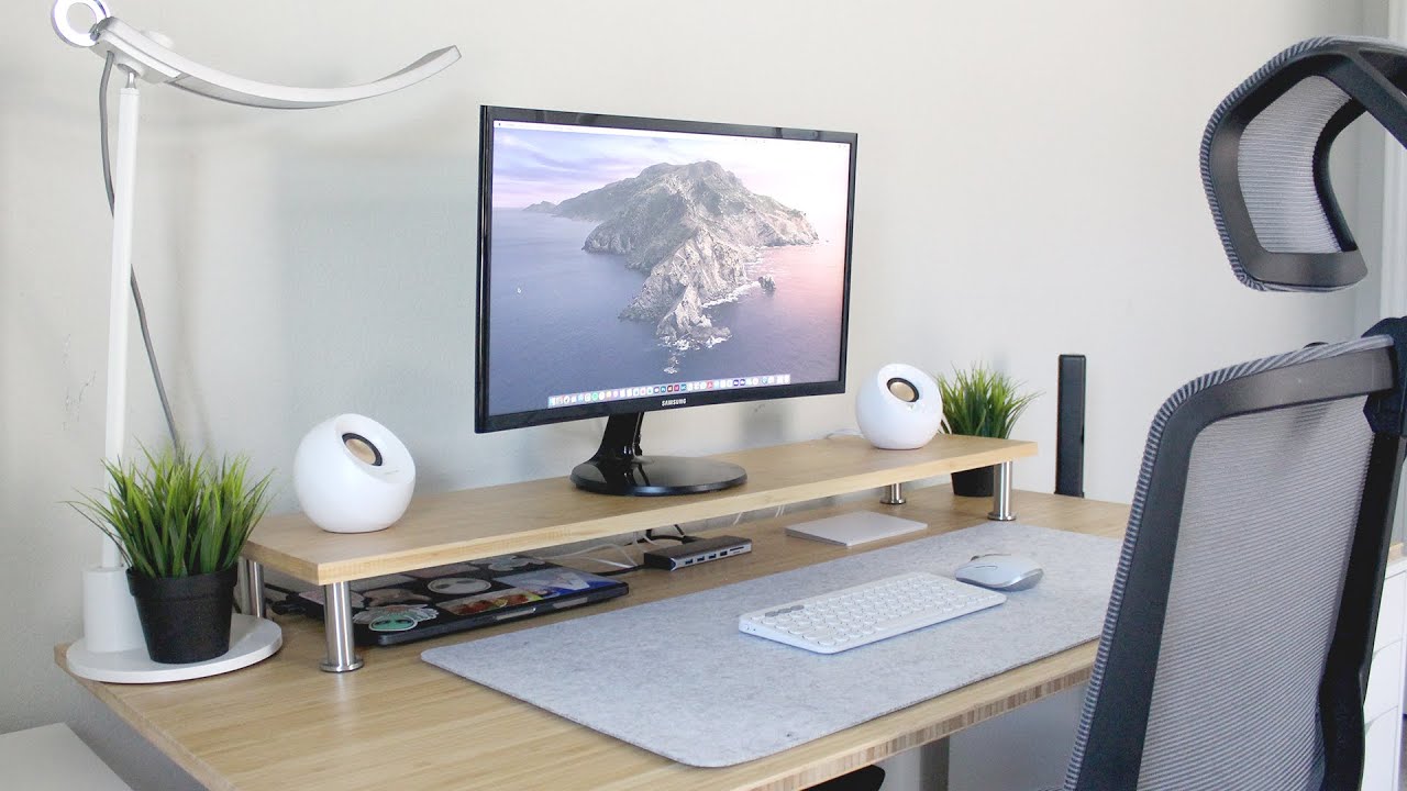 My 2021 Work From Home Office + Desk Setup Tour 🎨💻