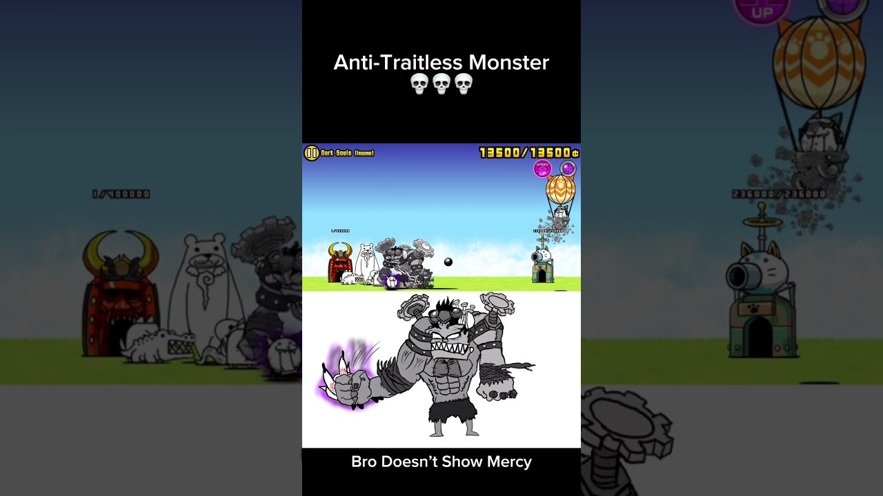 Bro Has No Chill 💀 (Battle cats)