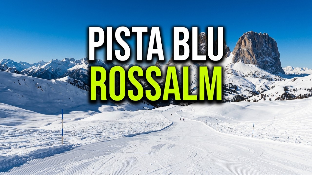 Pista blu Rossalm, Plose (Bz)