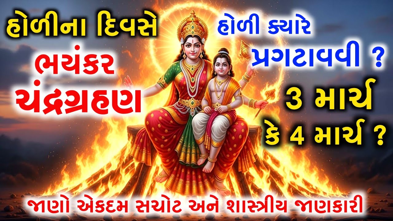 2 માર્ચ કે 3 માર્ચ? જાણો હોલિકા દહનનું સાચું મુહૂર્ત અને ભદ્રાનો સમય | Holika Dahan 2026 Date & Time