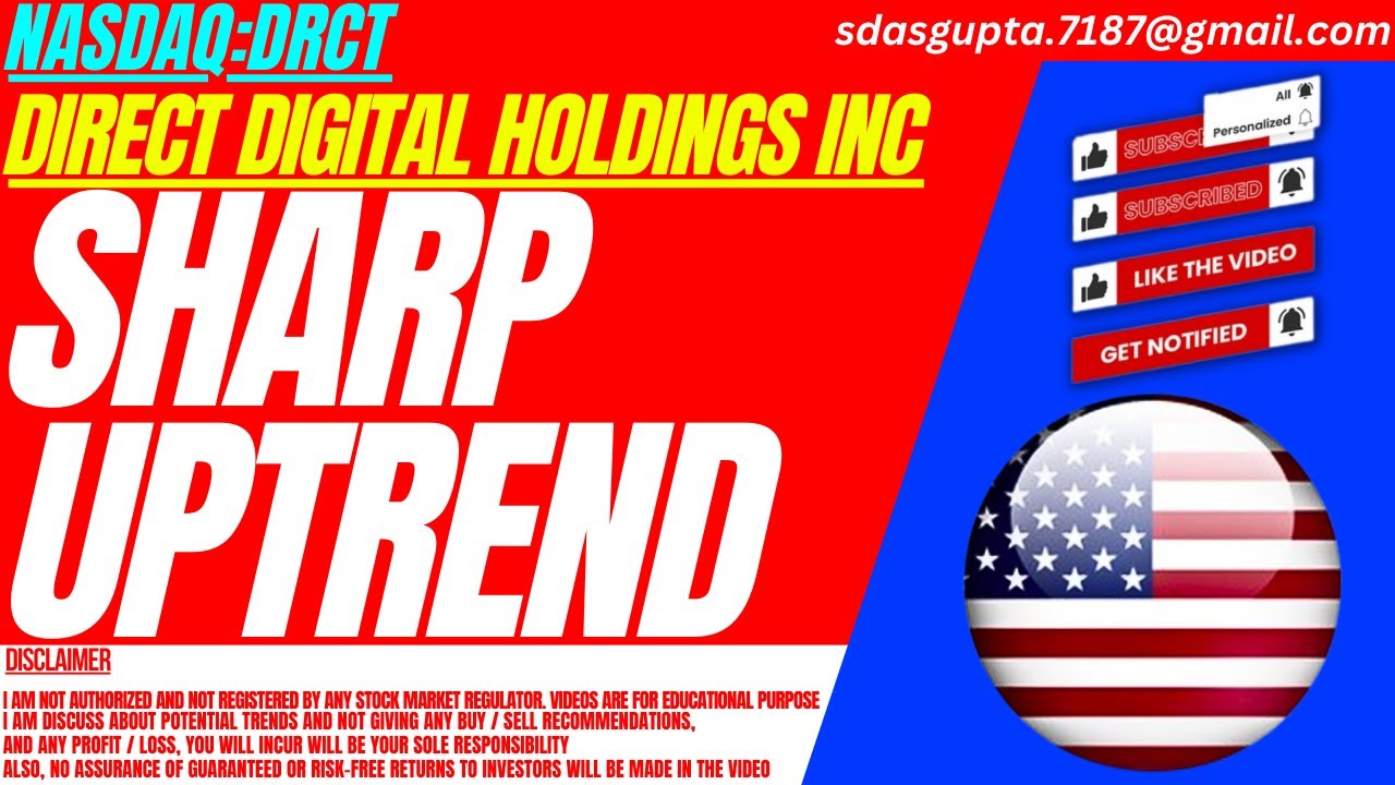 SHARP UPTREND : DRCT STOCK ANALYSIS | DIRECT DIGITAL HOLDINGS STOCK