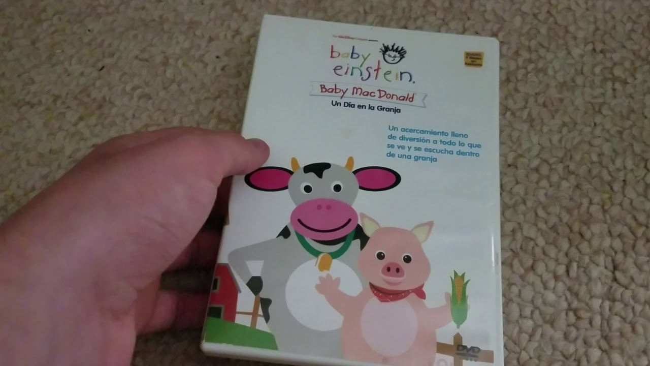 My foreign Baby Einstein DVD Collection