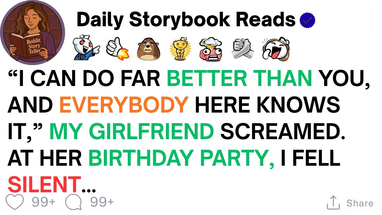 [ Full Story ]“I can do far better than you, and everybody here knows it,” my girlfriend....
