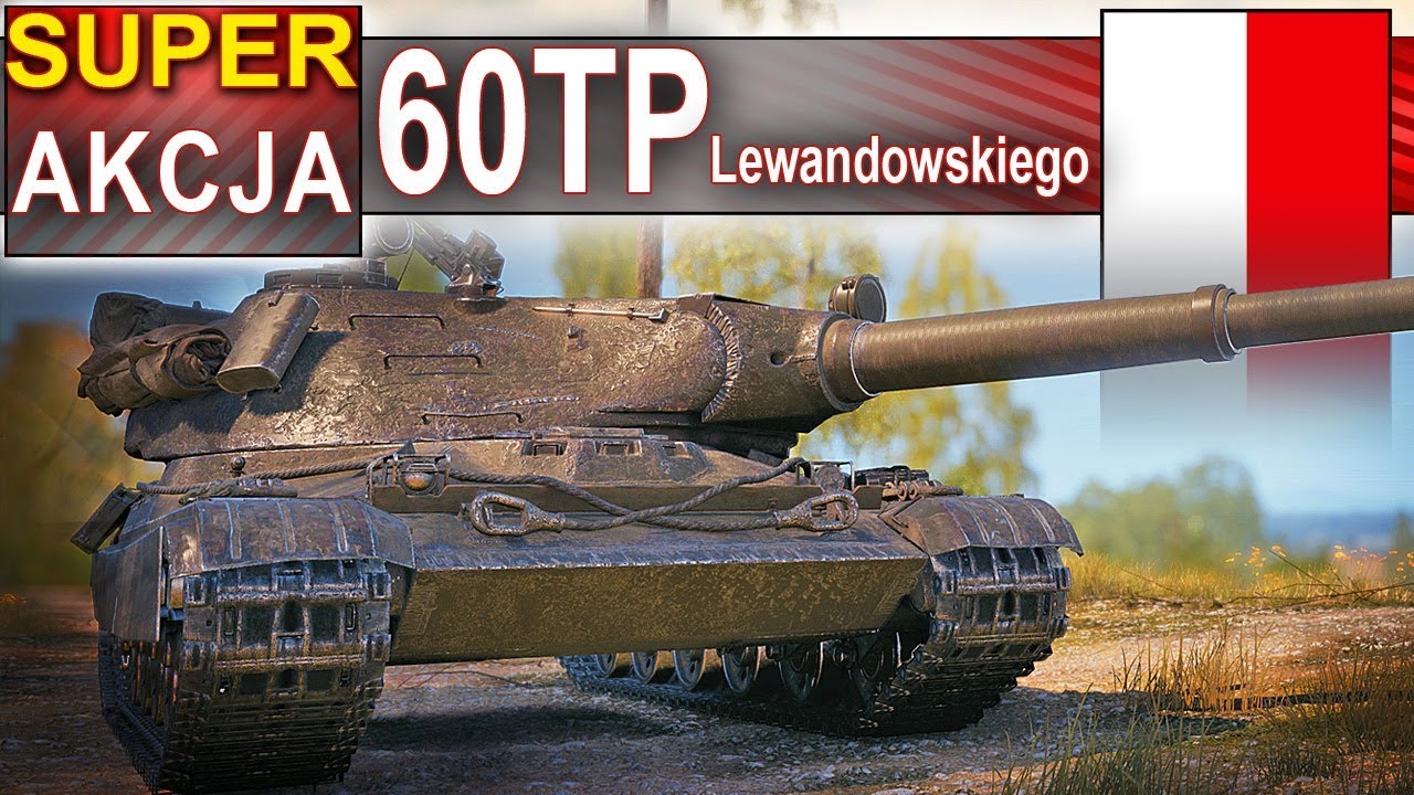 60TP - ale akcja! Polski wymiatacz w World of Tanks