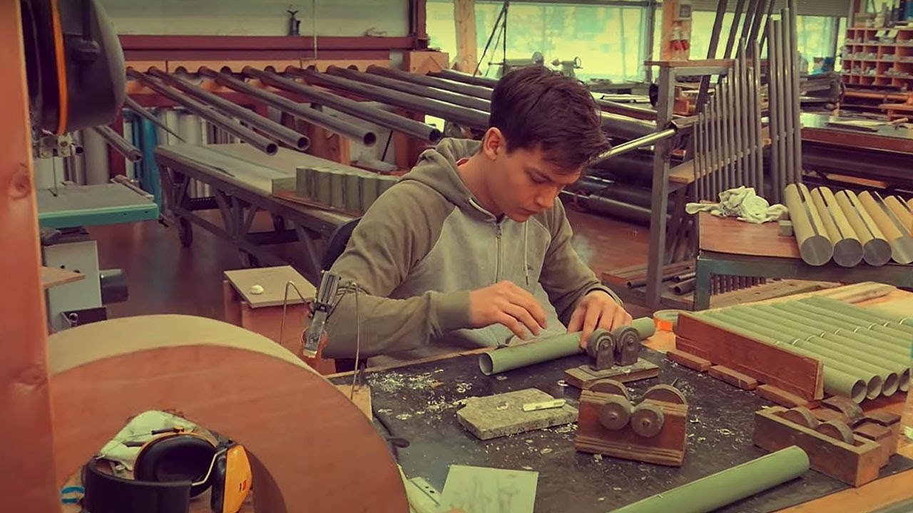 The making of the organ in Gothenburg Concert Hall