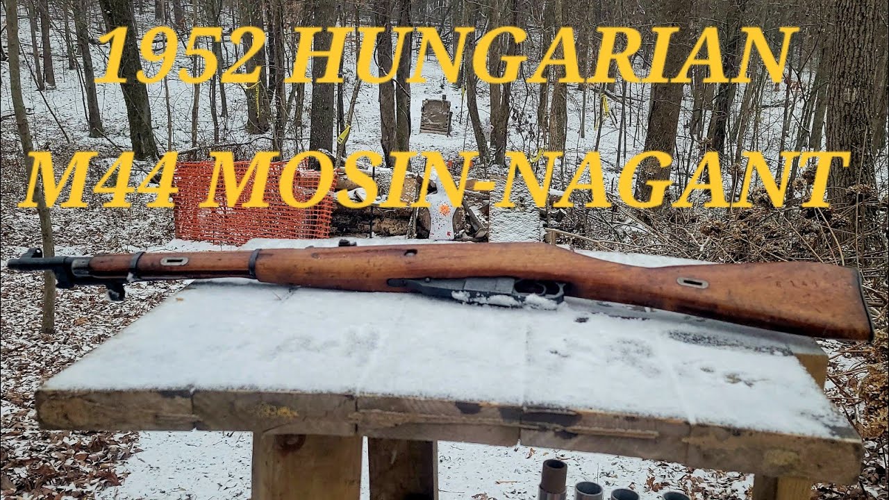 M44 Mosin-Nagant 1952 Hungarian with spike bayonet