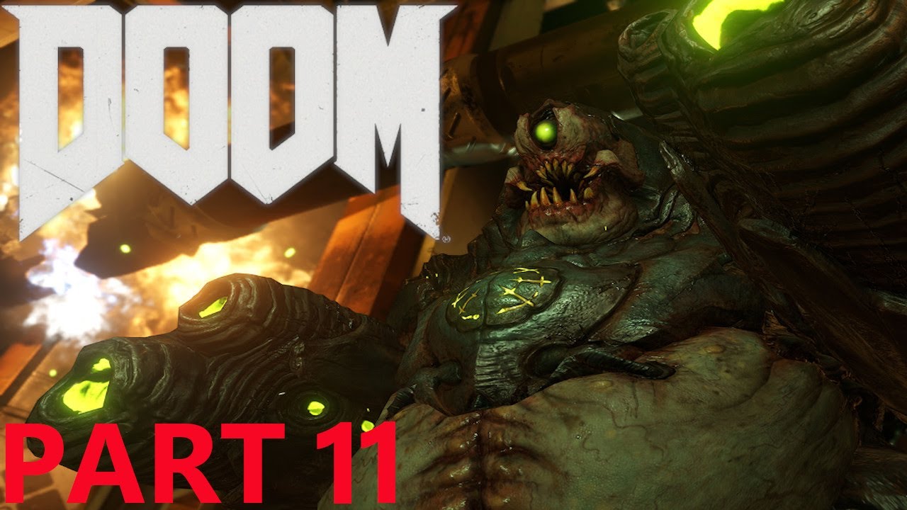 DOOM PC Gameplay Walkthrough Part 11 [1440p HD 60FPS] - No Commentary